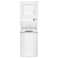Whirlpool-White-Stacked Washer/Dryer-YWET4024HW