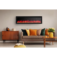 NEFL60CFH-1 Entice™ 60 Wall-Hanging Electric Fireplace
