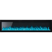 NEFL72CFH-1 Entice™ 72 Wall-Hanging Electric Fireplace