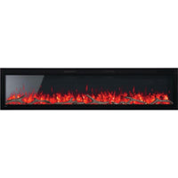 NEFL72CFH-1 Entice™ 72 Wall-Hanging Electric Fireplace