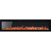 NEFL72CFH-1 Entice™ 72 Wall-Hanging Electric Fireplace