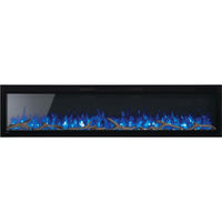 NEFL72CFH-1 Entice™ 72 Wall-Hanging Electric Fireplace