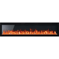 NEFL72CFH-1 Entice™ 72 Wall-Hanging Electric Fireplace