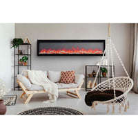NEFL72CFH-1 Entice™ 72 Wall-Hanging Electric Fireplace