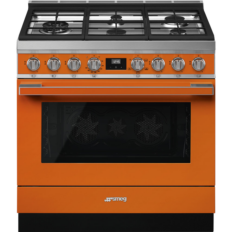 Smeg-Orange-Gas CPF36UGGOR