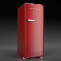 Smeg-Red-Top Freezer FAB28URRD3