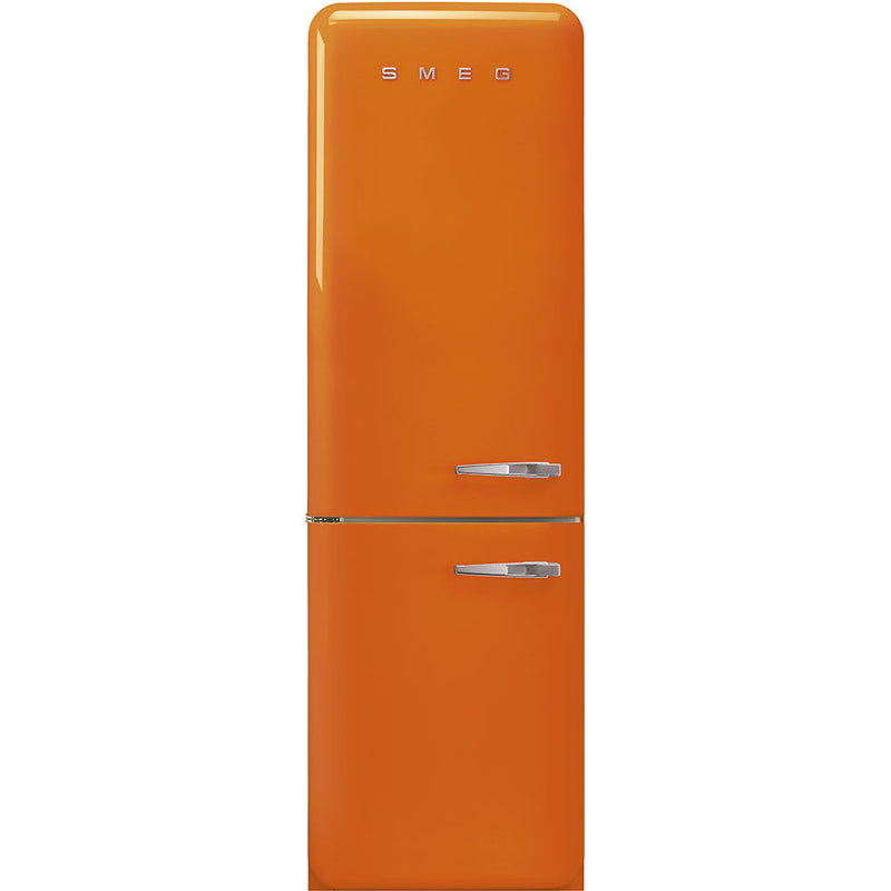 Smeg-Orange-Bottom Freezer FAB32ULOR3