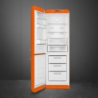 Smeg-Orange-Bottom Freezer FAB32ULOR3