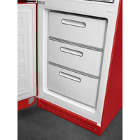 Smeg-Red-Bottom Freezer FAB32ULRD3