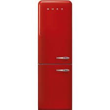 Smeg-Red-Bottom Freezer FAB32ULRD3