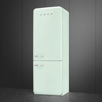 Smeg-Green-Bottom Freezer FAB38URPG