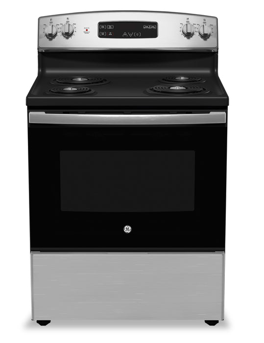 GE 30" Freestanding Electric Range Stainless Steel - JCBS350SVSS