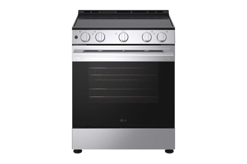 LG 30" Elec. 6.3 cu ft. Range | EasyClean®, Stainless, Slide-in - LSEL6330YE
