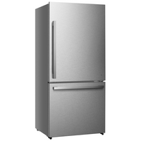 Midea Counter Depth Bottom-Freezer Refrigerator SS - MRB19B7AST