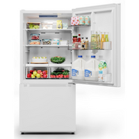 Midea 30-inch, 18.7 cu. ft. Bottom Freezer Refrigerator MRB19B7AWW