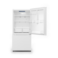 Midea 30-inch, 18.7 cu. ft. Bottom Freezer Refrigerator MRB19B7AWW