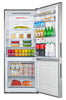 Hisense 27.7" 14.7 Cu. Ft. Bottom-Mount Refrigerator - Titanium - RB15A2CSE