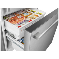 Midea Counter Depth Bottom-Freezer Refrigerator SS - MRB19B7AST