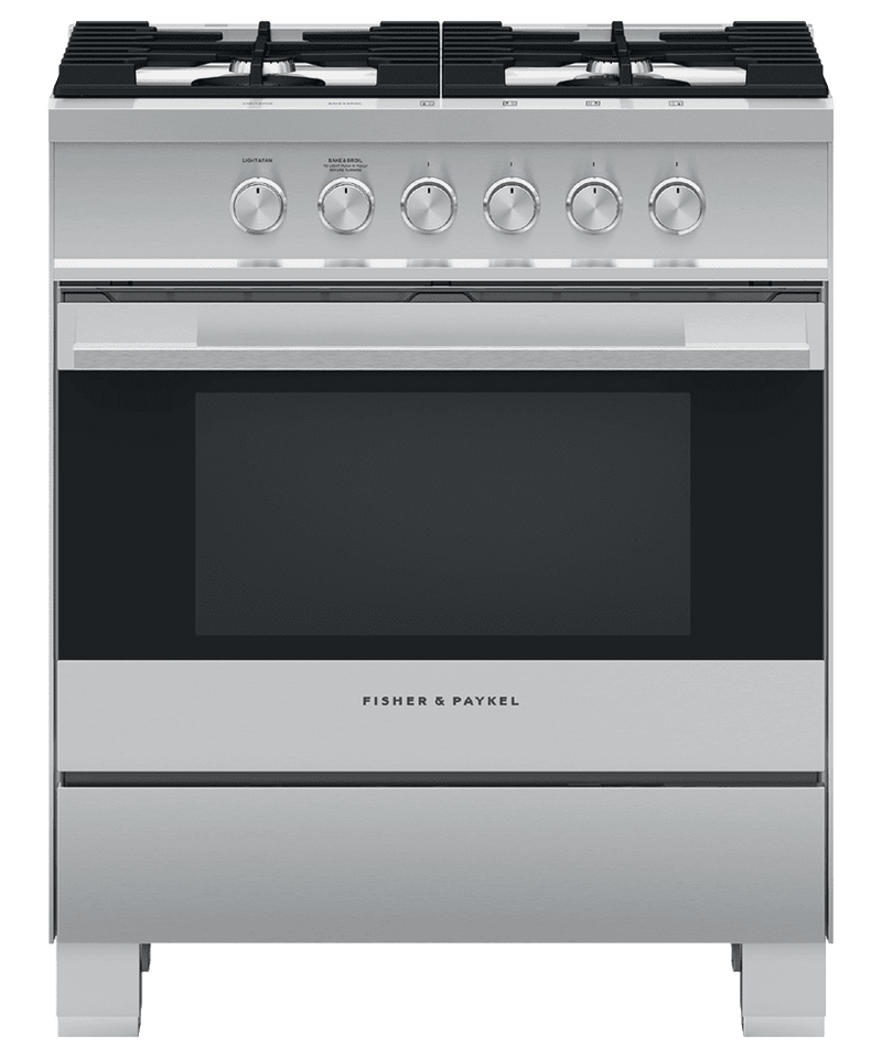 Fisher & Paykel-Stainless Steel-Gas OR30SDG4X1