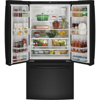 GE-Black-French 3-Door GWE19JGLBB