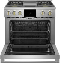 Monogram-Stainless Steel-Dual Fuel ZDP364NDTSS