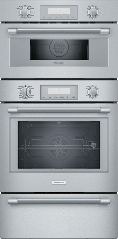 Thermador-Stainless Steel-Combination Oven PODMCW31W
