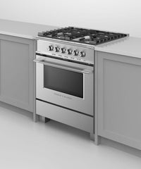 Fisher & Paykel-Stainless Steel-Gas OR30SCG4X1