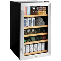 GE-Stainless Steel-Beverage Center GVS04BQNSS