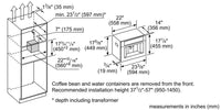 Thermador-Stainless Steel-Built-In Coffee System TCM24TS