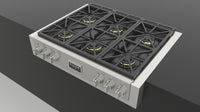 Fulgor Milano-Stainless Steel-Gas F6GRT366S1