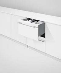 Fisher & Paykel-Panel Ready-Top Controls Double Drawer-DD24DI9 DD24DI9N