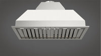 Fulgor Milano-Stainless Steel-Hood Inserts F6BP34DS1