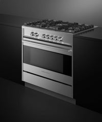 Fisher & Paykel-Stainless Steel-Gas OR36SDG4X1