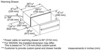 Thermador-Panel Ready-30 Inches WD30W