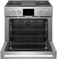 Monogram-Stainless Steel-Dual Fuel ZDP364NDTSS