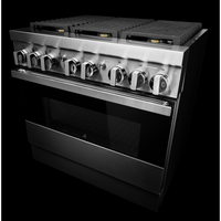 JennAir-Stainless Steel-Dual Fuel JDRP436HM