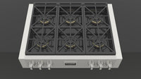 Fulgor Milano-Stainless Steel-Gas F6GRT366S1