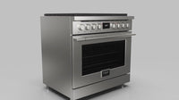 Fulgor Milano-Stainless Steel-Dual Fuel F4PDF366S1