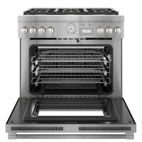 Thermador-Stainless Steel-Gas PRG366WG