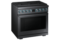 Samsung-Black Stainless-Dual Fuel NY36R9966PM/AA