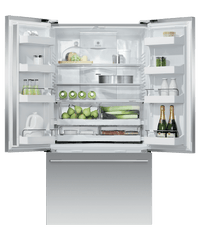Fisher & Paykel-Stainless Steel-French 3-Door-RF201ADX5 RF201ADX5N