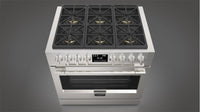 Fulgor Milano-Stainless Steel-Dual Fuel F6PDF366S1