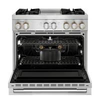 JennAir-Stainless Steel-Dual Fuel JDRP536HL