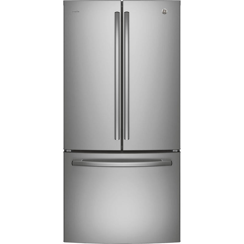 GE Profile-Stainless Steel-French 3-Door PNE25NSLKSS