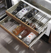 Monogram-Panel Ready-Beverage Center ZDBI240HII