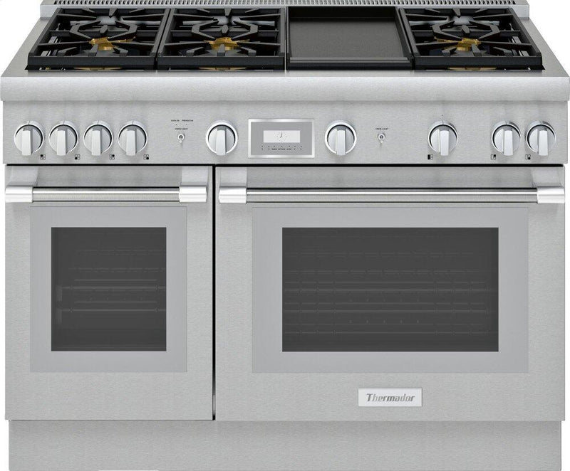 Thermador-Stainless Steel-Gas PRG486WDH