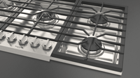 Fulgor Milano-Stainless Steel-Gas F4PGK365S1
