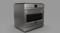 Fulgor Milano-Stainless Steel-Dual Fuel F6PDF366S1
