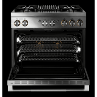 JennAir-Stainless Steel-Dual Fuel JDRP636HL