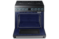 Samsung-Black Stainless-Dual Fuel NY36R9966PM/AA